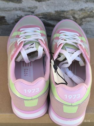 Zapatillas Pepe Jeans Factory Rosa Talla 40