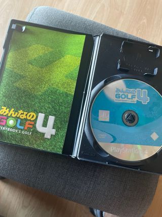 Pack 4 Juegos PS2 Japón: Golf, Tenis, Béisbol