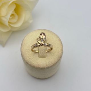 Anillo Serpiente Oro 18kt con diamantes y Rubíes
