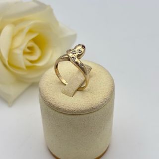 Anillo Serpiente Oro 18kt con diamantes y Rubíes