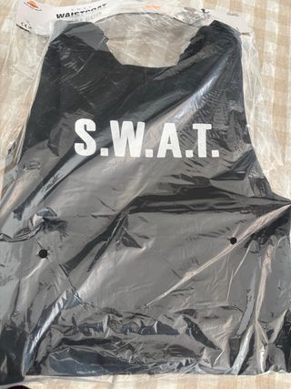 Chaleco SWAT/Policía Negro