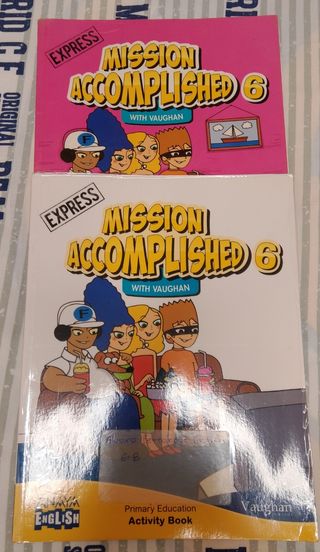 Libro Inglés Mission Accomplished 6 Vaughan