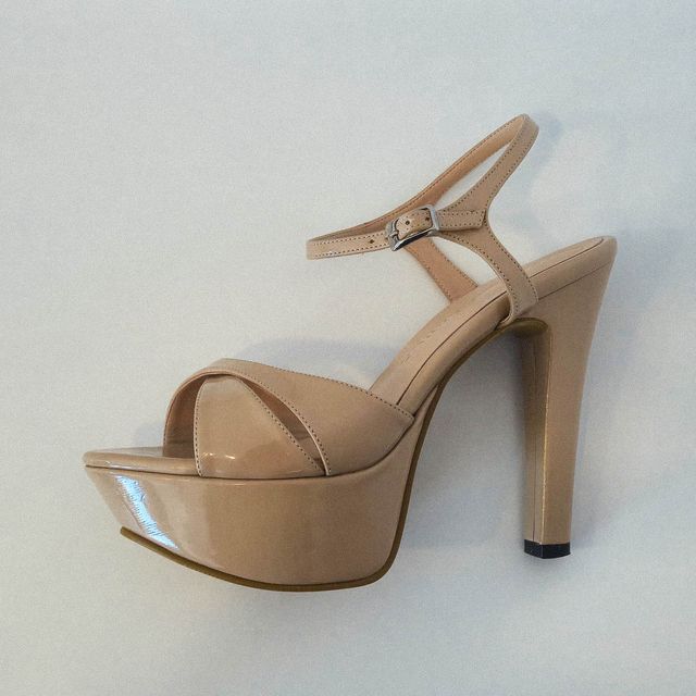 Sandalias con plataforma (imitación) - T.38