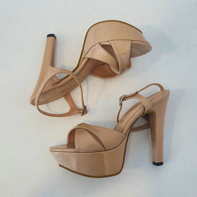 Sandalias con plataforma (imitación) - T.38