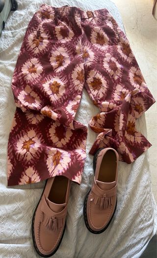 Pantalones Hod Paris Talla L Algodón Estampado