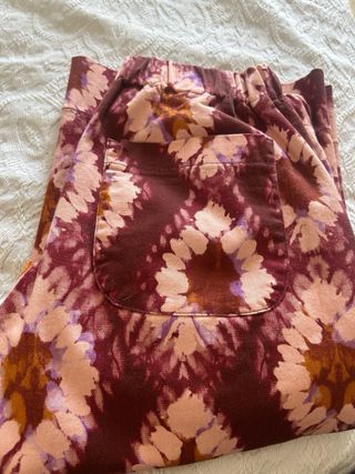 Pantalones Hod Paris Talla L Algodón Estampado