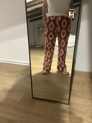 Pantalones Hod Paris Talla L Algodón Estampado