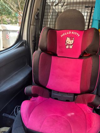 Silla coche Hello Kitty rosa