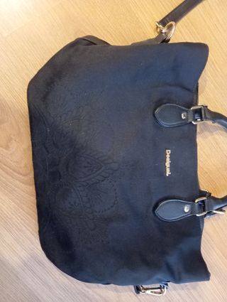 Bolso Desigual Negro Mujer