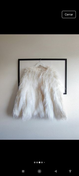 Chaqueta pelo Mango 