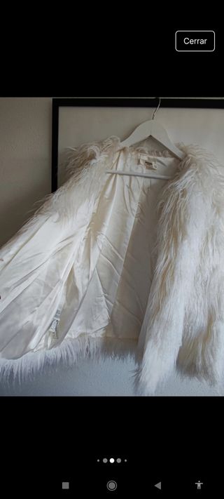 Chaqueta pelo Mango 