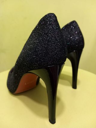 Zapatos de tacón de piel,fiesta