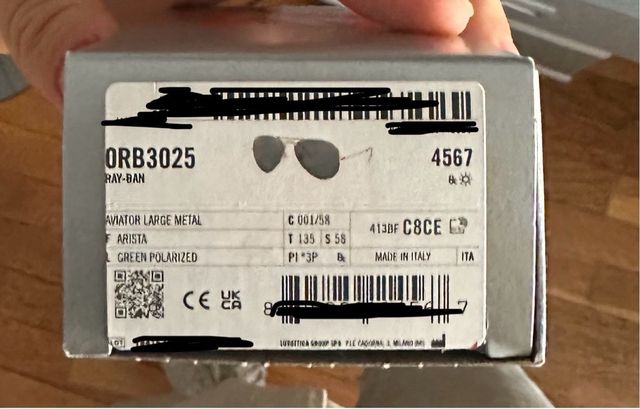 Gafas RAYBAN AVIATOR