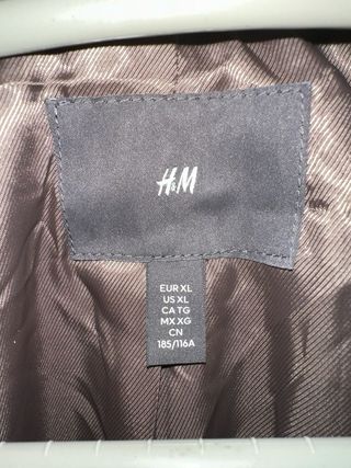 Chaqueta efecto ante H&M nueva con etiqueta.