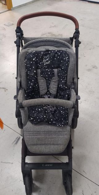 Carrito bebé Jane Muum gris