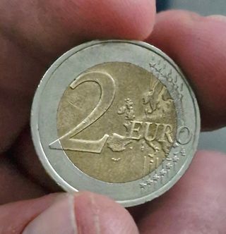 Moneda 2 Euros Francia 1999-2009
De coleccionista.