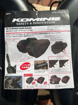 Alforjas Moto Semirrígidas Universales