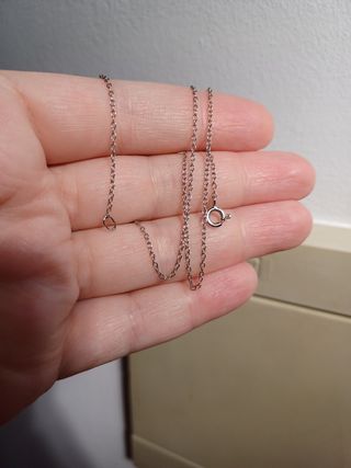 Cadena de plata