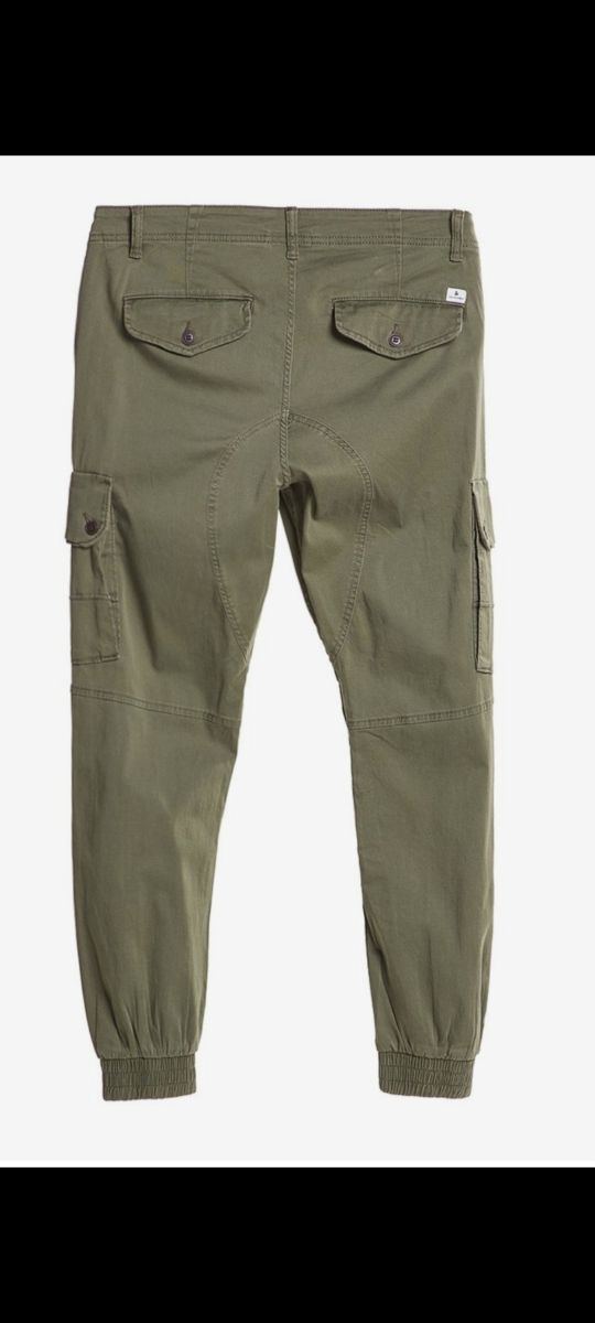 Pantalón cargo Jack & Jones verde slim nuevo