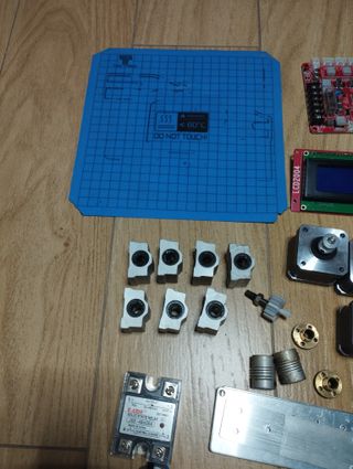 Piezas Impresora 3D: Relé Sólido, Motores, Correas