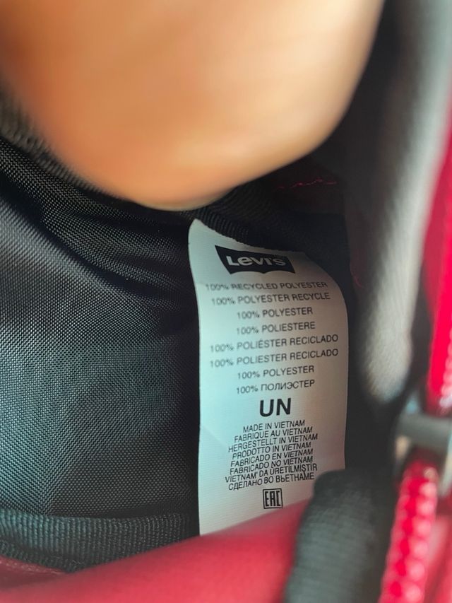 Riñonera Levi's Roja