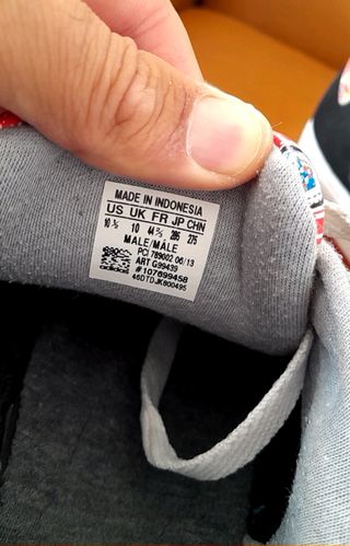 Zapatillas Adidas Superstar Negras y Azules