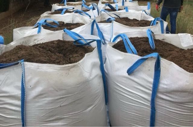 Sacos 20 kg tierra para jardín