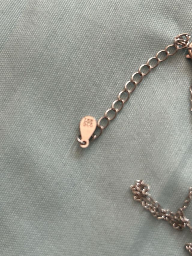 Cadena Plata Árbol de la Vida Multicolor