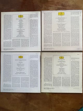 4 Vinili Classica - Herbert Von Karajan