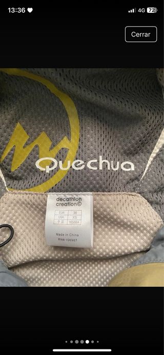 Anorak Cazadora para Nieve