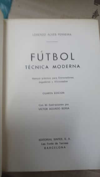 Fútbol técnica moderna.