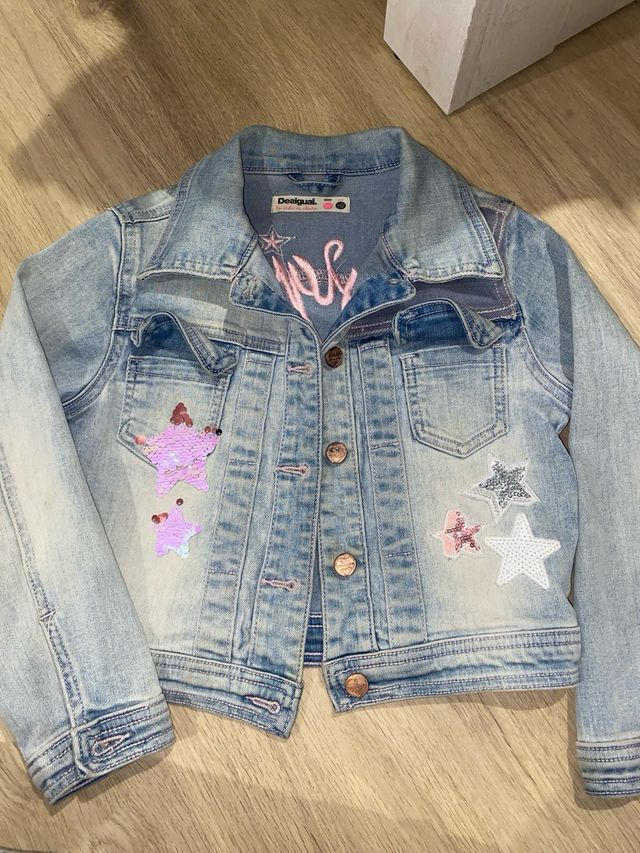 Chaqueta tejana Desigual 5/6 años