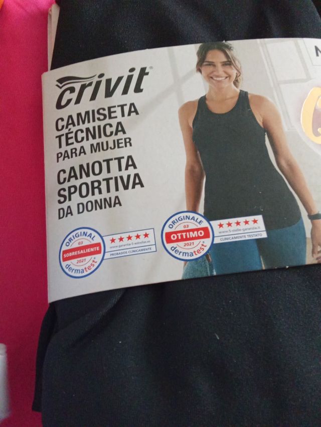 Camiseta técnica Crivit Mujer Talla M