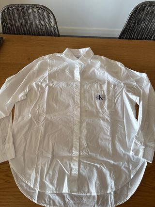 Camisa blanca Calvin Klein