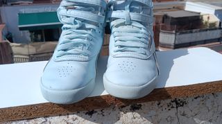 Reebok X Cardi B Freestyle High Top Shoes. 35.