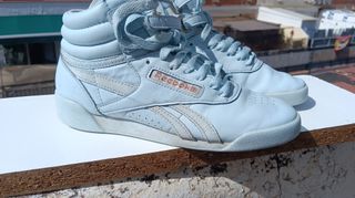 Reebok X Cardi B Freestyle High Top Shoes. 35.