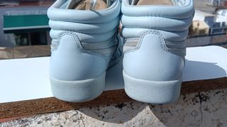 Reebok X Cardi B Freestyle High Top Shoes. 35.