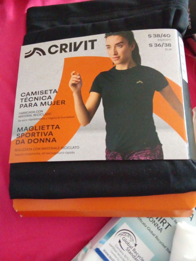 Camiseta Técnica Crivit Mujer Talla S
