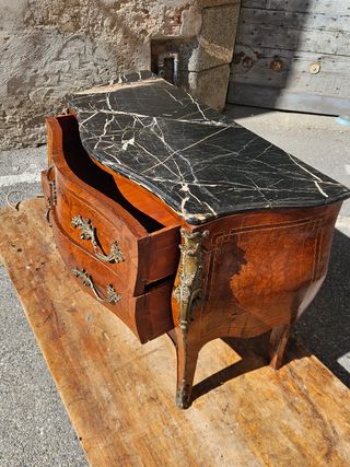 Cassettone Napoleone III antico in legno