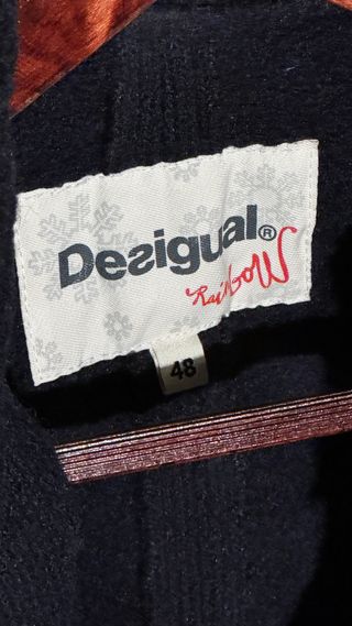 Trenca Desigual Azul