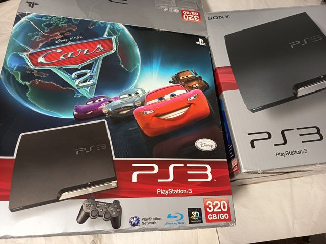 Cambio o vendo Caja PS3 Edición Cars 320 GB