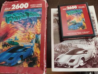 Fatal Run Atari 2600 Cartucho Videojuego