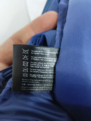 Mochila Lacoste azul nueva