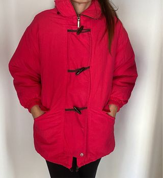 Abrigo rosa para niña o chica