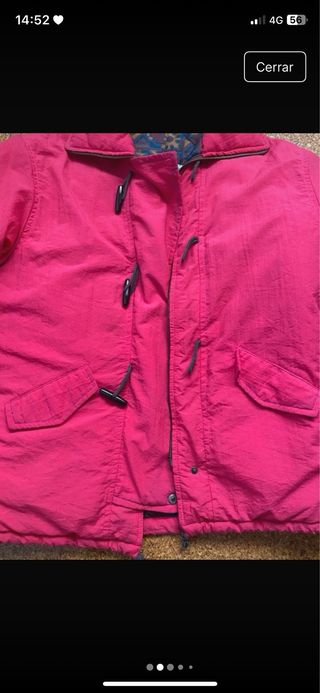 Abrigo rosa para niña o chica