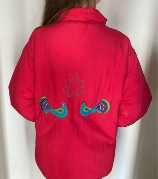 Abrigo rosa para niña o chica