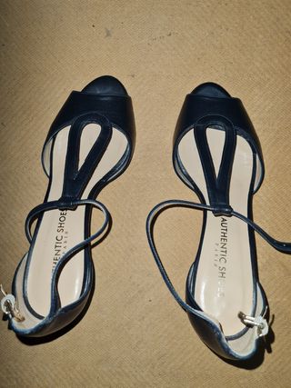 Zapatos Authentic Shoes Piel.Paris. Talla 36