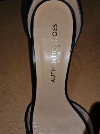 Zapatos Authentic Shoes Piel.Paris. Talla 36
