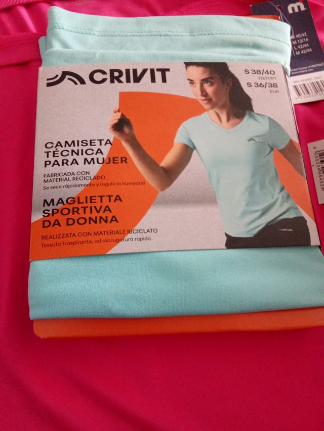 Camiseta técnica Crivit Mujer Talla S