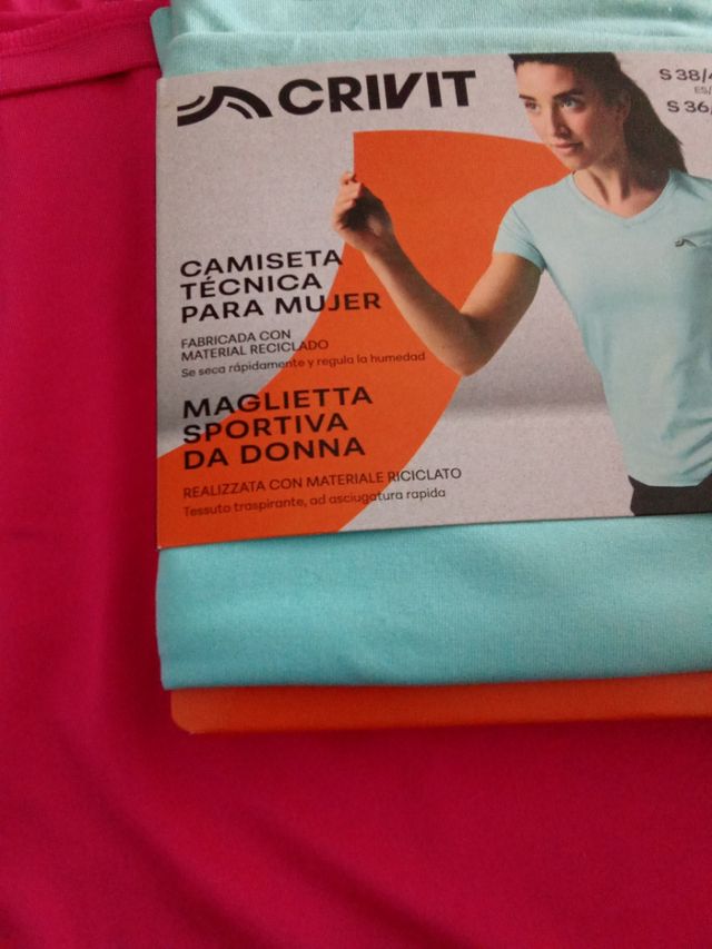 Camiseta técnica Crivit Mujer Talla S